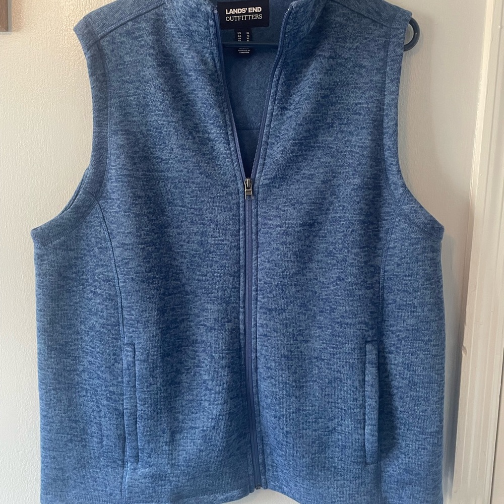 Lands end Outfitters zipper vest